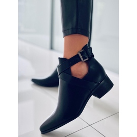 PA1 Klipp ut Hewitt Black-stövlar svart 1