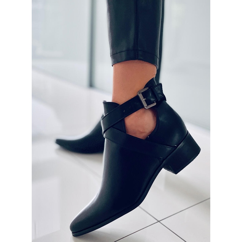 PA1 Klipp ut Hewitt Black-stövlar svart 1