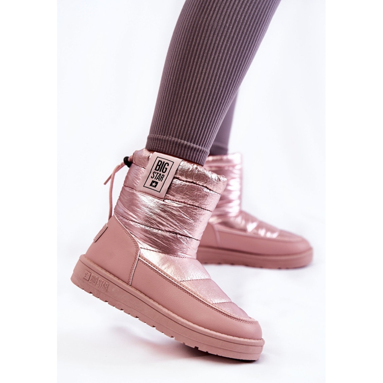 Snöskor för kvinnor Big Star II274119 Rosa 2