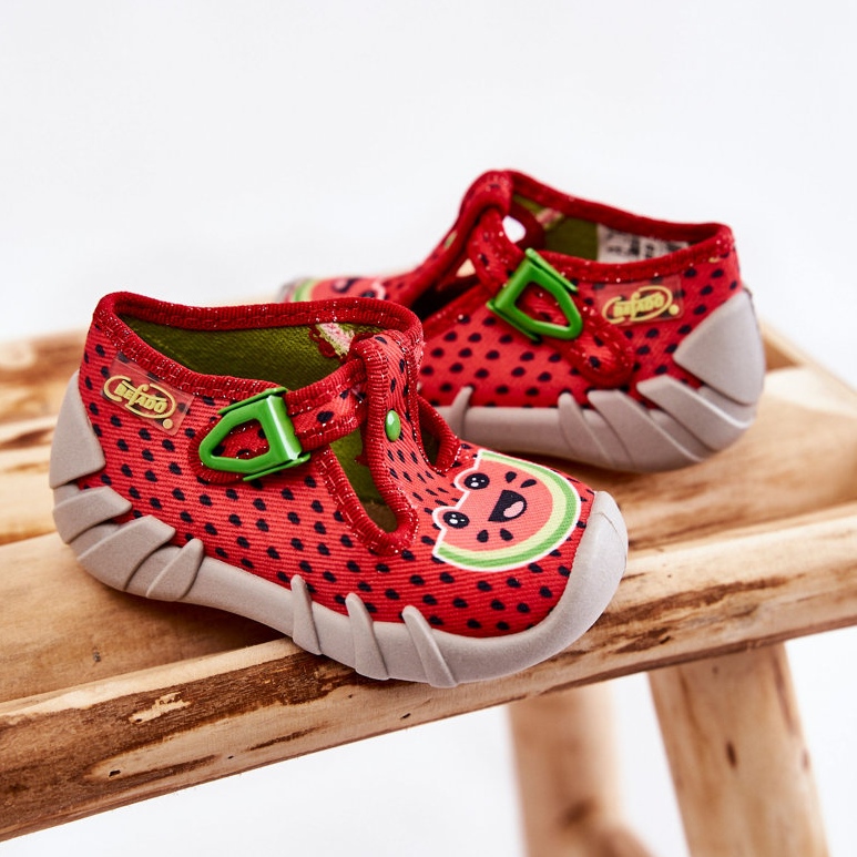 BEFADO S.A. Skor Tofflor Befado Vattenmeloner 110P459 Röd 1