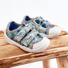 BEFADO S.A. Sneakers för barn Dinosaurier Befado 907P156 Grå 1