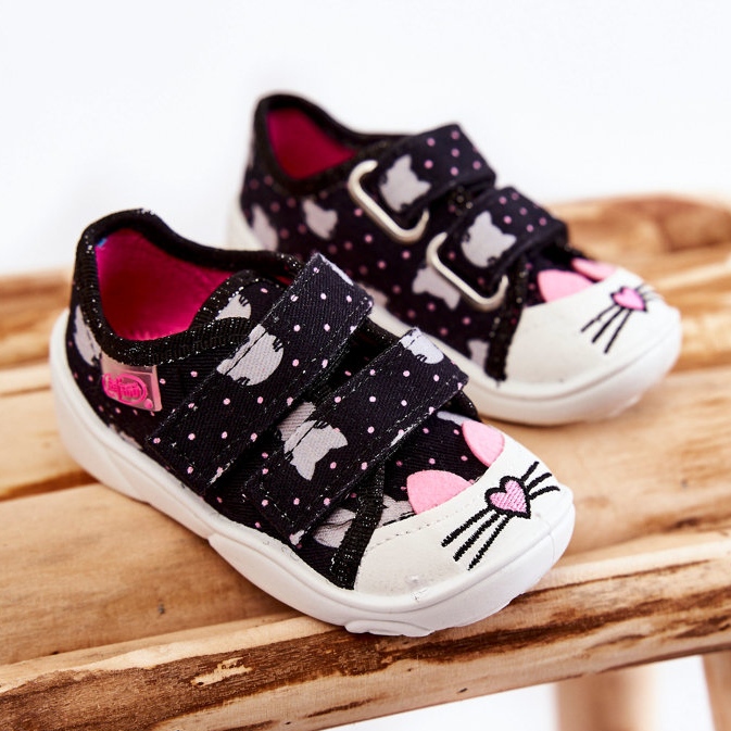 BEFADO S.A. Barnsneakers Kotki Befado 907P151 Svart 1