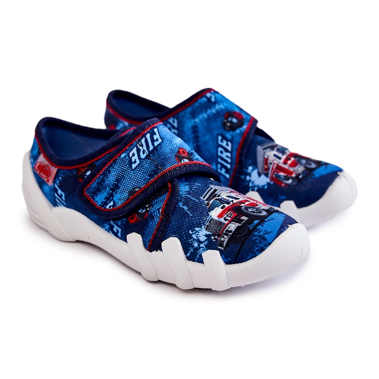 BEFADO S.A. Tofflor Befado kardborrebrandbil 273X309 Marinblå 1