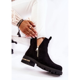 PG1 Svarta Klarissa Mockaskor med utskärningar 1