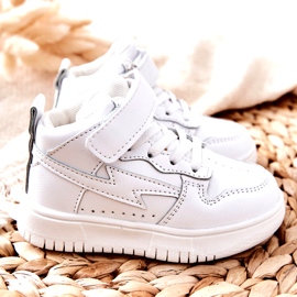 Höga sportskor för barn Vita 2