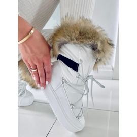 BM Amerie White snökängor för kvinnor vit 2