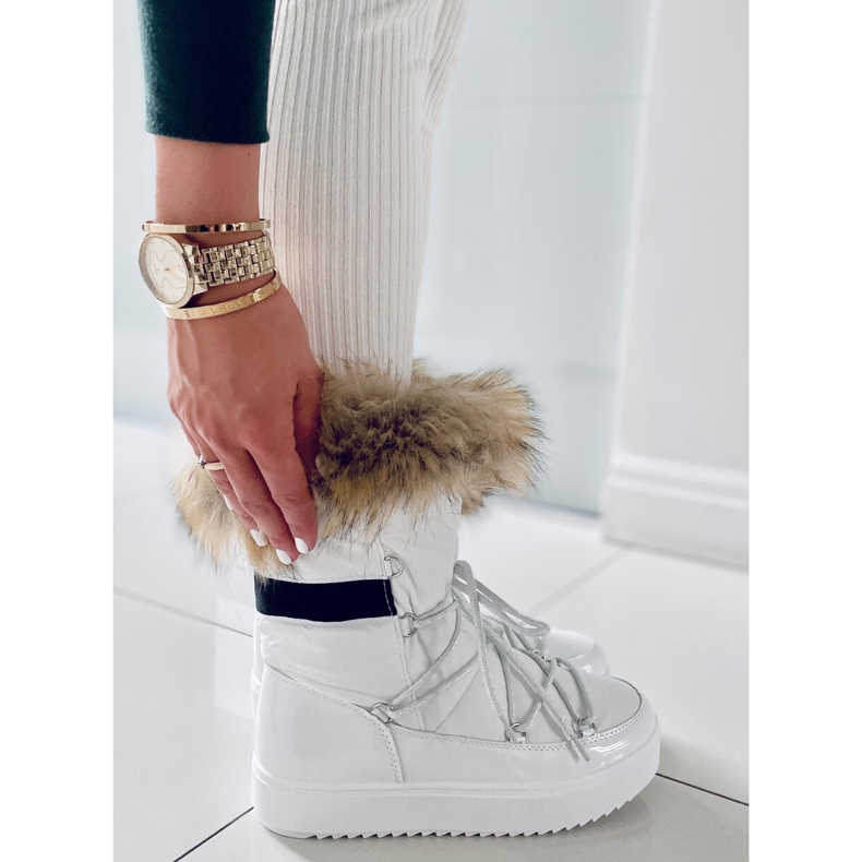 BM Amerie White snökängor för kvinnor vit 1