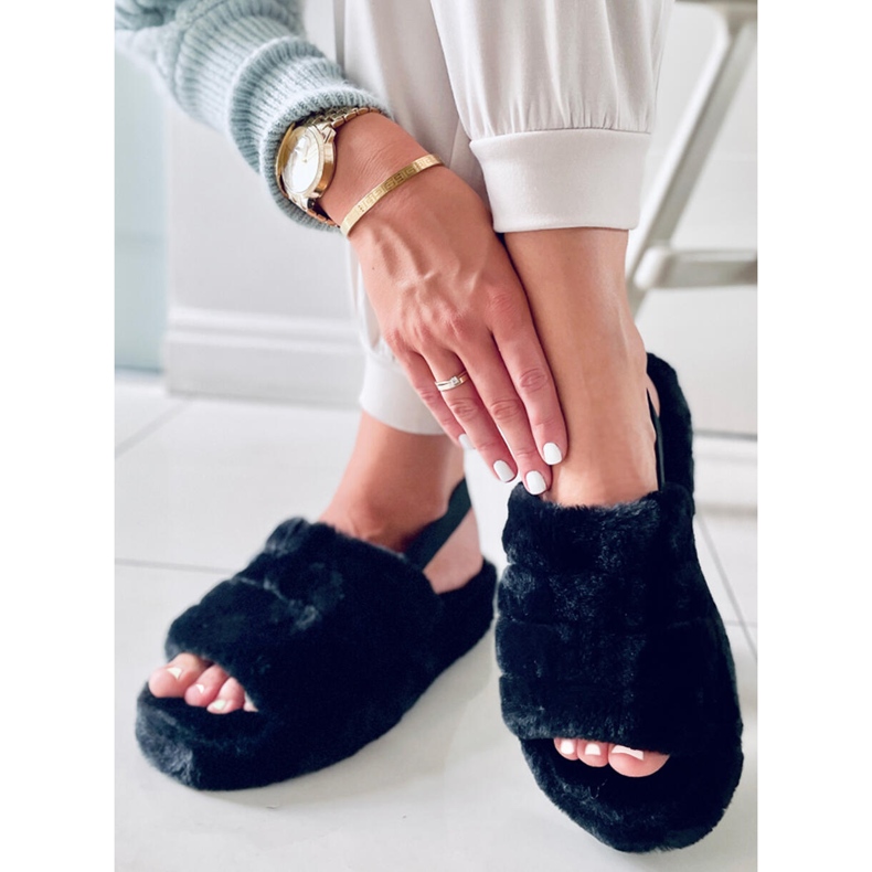 BM Missy Black damtofflor svart 1