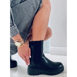 BM Höga Chelsea-stövlar Earth Black svart 2