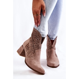 Lewski Shoes Genombrutna stövlar Lewski Skor 3166 Cappucino brun 1