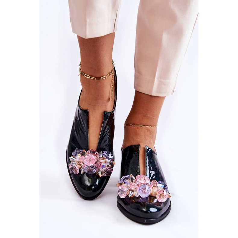 PA2 Lackade mosaikskor med transparent grön Delaver-dekoration 1