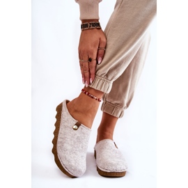 Domestic Tofflor Profylaktiska Tofflor Inblu DK-08-002 Beige 1