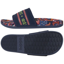 Adidas Adilette Comfort W GV7086 tofflor marinblå mångfärgad 1
