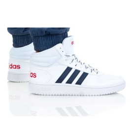 Adidas Hoop 2.0 Mid M FW4478 skor vit marinblå 1