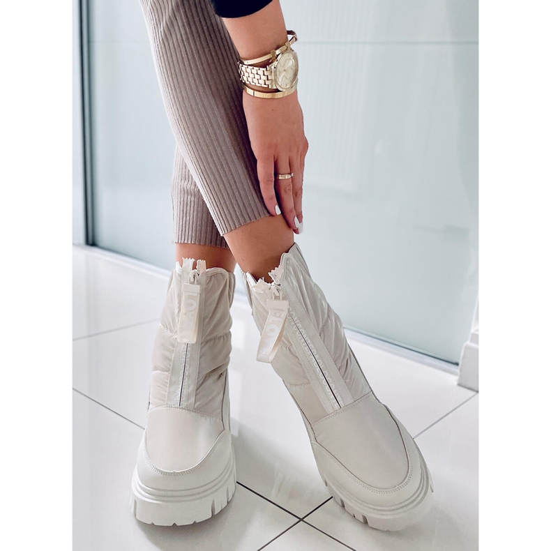 PA1 Isolerade snöstövlar Joanie Beige 1