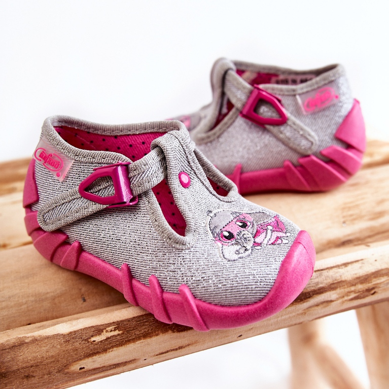 BEFADO S.A. Tofflor Befado Tofflor 110N454 Grå-Rosa 2