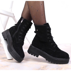 Isolerade damskor i svart Filippo mockaskinn 1