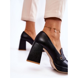 Lewski Shoes Läder Pumps Lewski Skor 3195/2 Svart 2