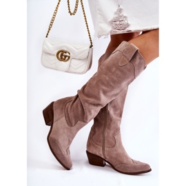 Lewski Shoes Högklackade damskor Lewski Skor 3235 Cappucino beige 2