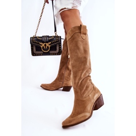 Lewski Shoes Högklackade damskor Lewski Skor 3235 Beige 2