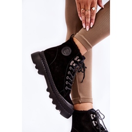 Mocka Warm Boots Big Star KK274522 Svart 2