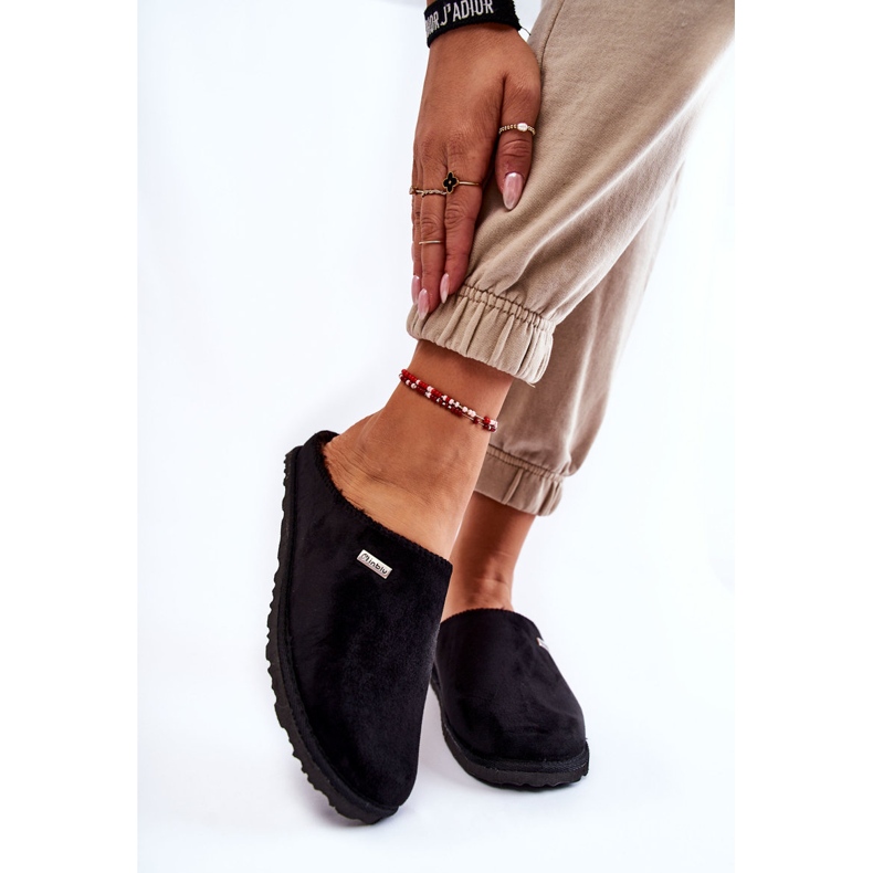 Varmtofflor för hushåll Inblu CS-34-014 Svart 1