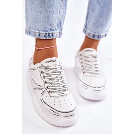 Vinceza Låga sportskor dam Vita Solveig 2