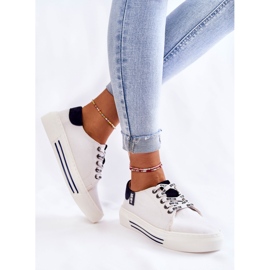 Dam Sneakers Memory Foam System Big Star KK276002 Vit 1