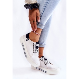 Dam Sneakers Memory Foam System Big Star KK276002 Vit 3