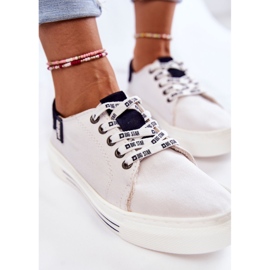 Dam Sneakers Memory Foam System Big Star KK276002 Vit 5