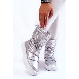 Damisolerade snöstövlar Big Star KK274195 Silver silver- 1