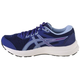Asics Gel-Contend 8 W 1012B320-402 löparskor marinblå mångfärgad 1