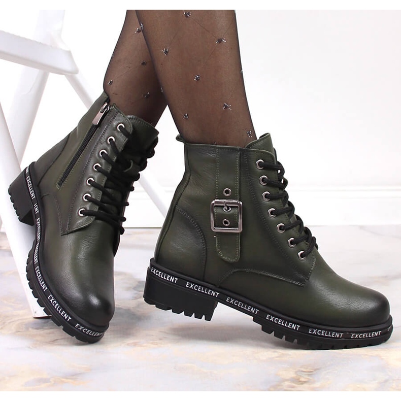 Gröna T.Sokolski varma stövlar för kvinnor 1