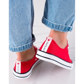 Klassiska LA.FI Sneakers röd 1