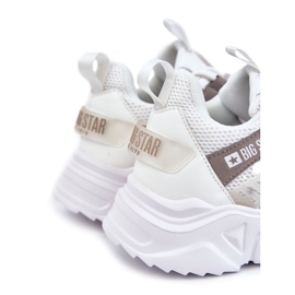 Lätta sportskor för män Big Star KK174055 Vit 1