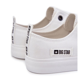 Lågt material för män Sneakers Big Star KK174006 Vit 1