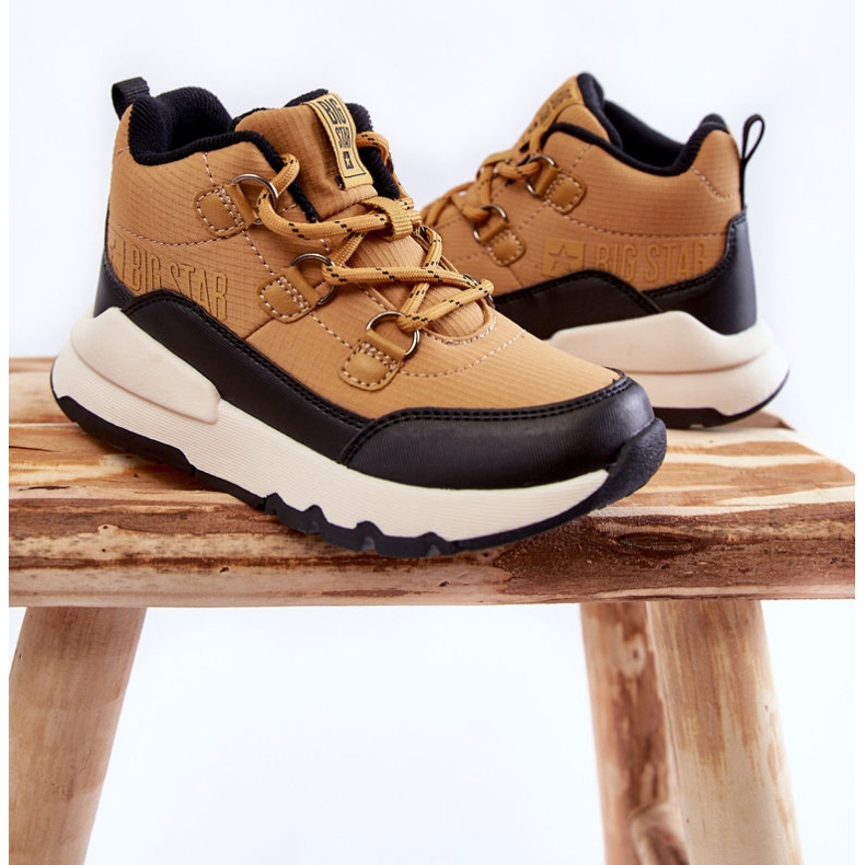 Barnstövlar Memory Foam Big Star KK374118 Camel brun 2