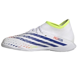 Adidas Predator Edge.3 In Jr GV8509 fotbollsskor vit vit 1