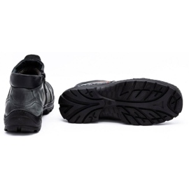 Olivier Herrstövlar i läder 352MP grå 2