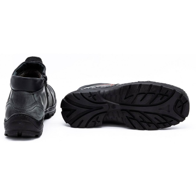 Olivier Herrstövlar i läder 352MP grå 2