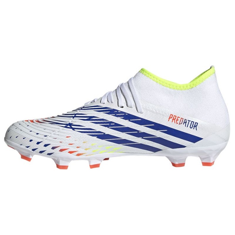 Adidas Predator Edge.3 Fg M GW1002 fotbollsskor vit vit 1