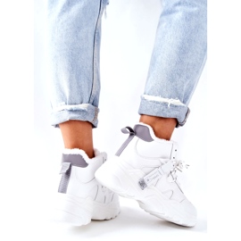 News Vita varma sneakers för damer Snow Kaphia 21BT26-4356 3