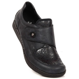 Kardborreskor Rieker W RKR549 marinblå 1