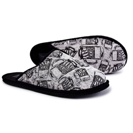 Hemmetofflor herr Panto Fino KK167001 Grå 1