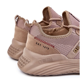 Sportskor för män Memory Foam Big Star Beige KK174258 1
