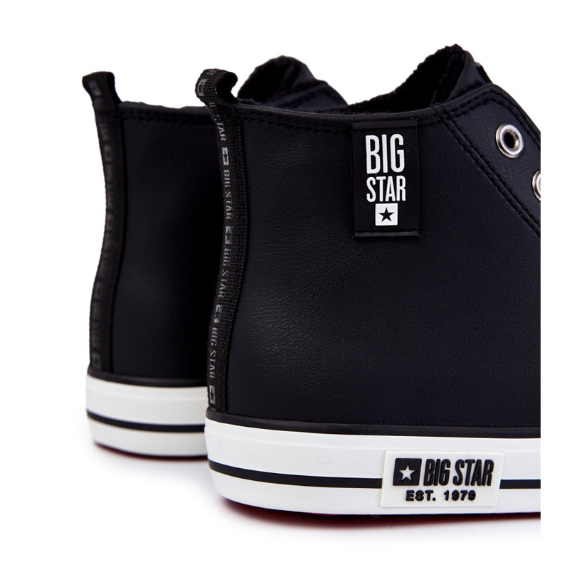 Högisolerade sneakers för män Big Star KK274346 Svart 2