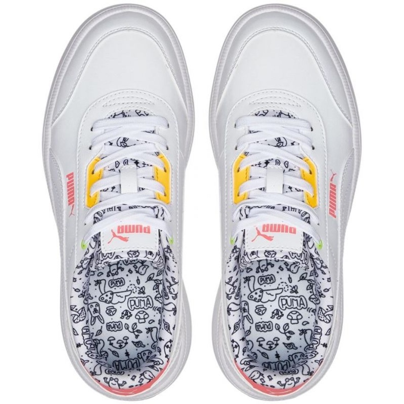 Puma Tori Me Happy skor 386384 01 vit 1