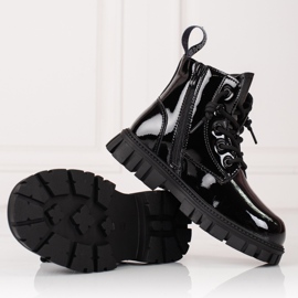 Flickstövlar, isolerad Shelovet svart 1