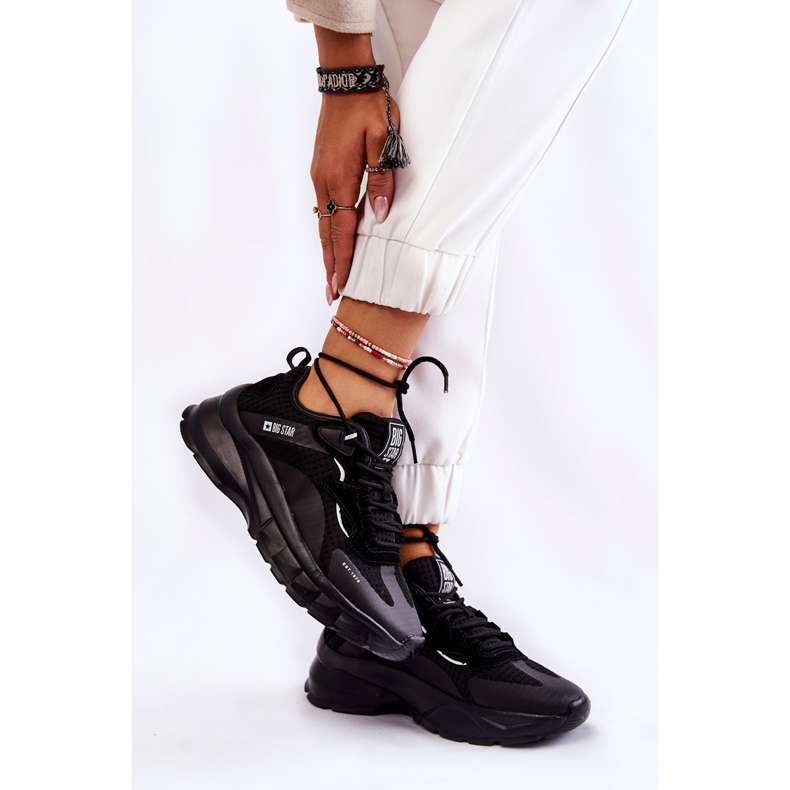 Damsportskor Big Star KK274056 Svart 2