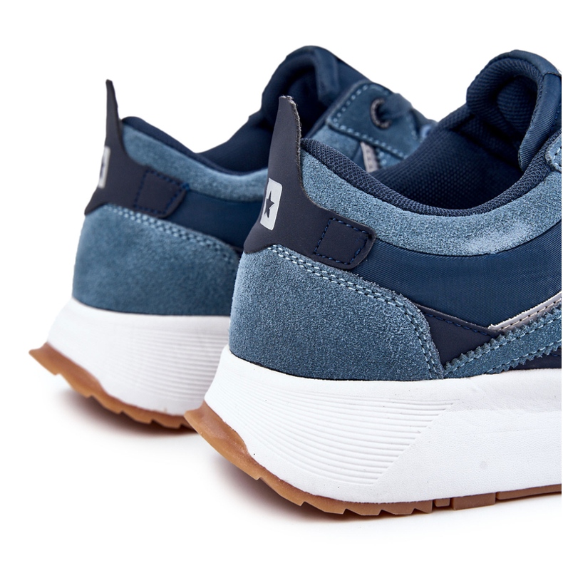 Sportskor för män Big Star KK174022 Marinblå 1